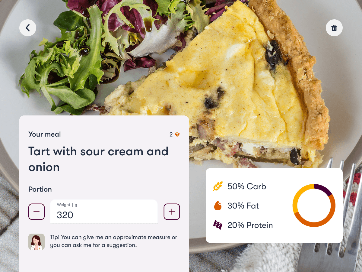 AI-assisted Meal Logging