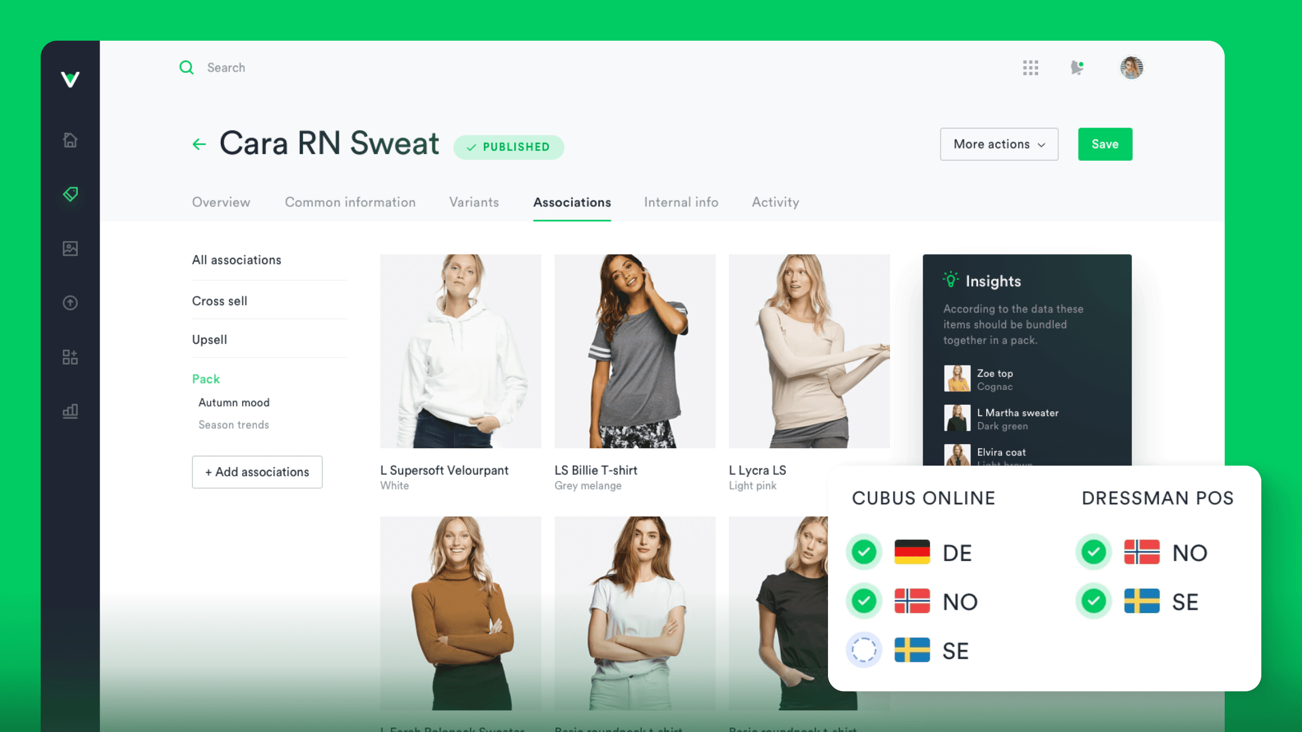 Ecommerce back office for Pioner Labs project showcase